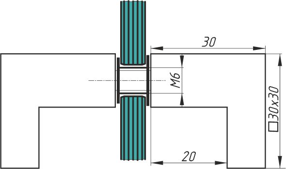 A-L-2852 кноб двухсторонний PSS?>
