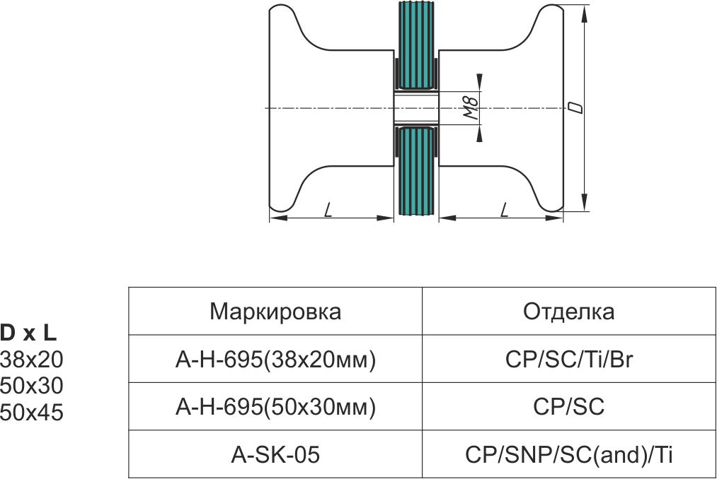 A-SK-05 кноб 50х30 Br?>