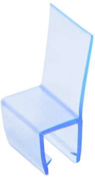 A-PS-18C уплотнитель 2500мм, 8мм Black