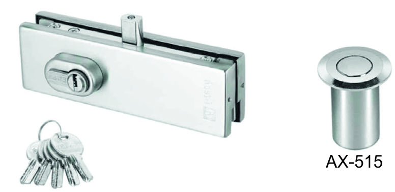 AX-150RD AX-515 угловой замок с ответной частью SSS