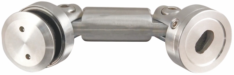 A-OF-E-2 фитинг стекло-стена 90°-180° (82мм) без зенк. SSS