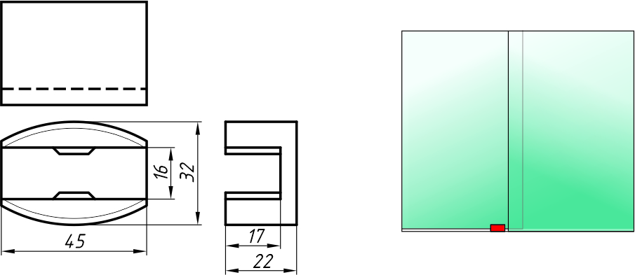 A-OF-A-9 напольная направляющая PSS?>
