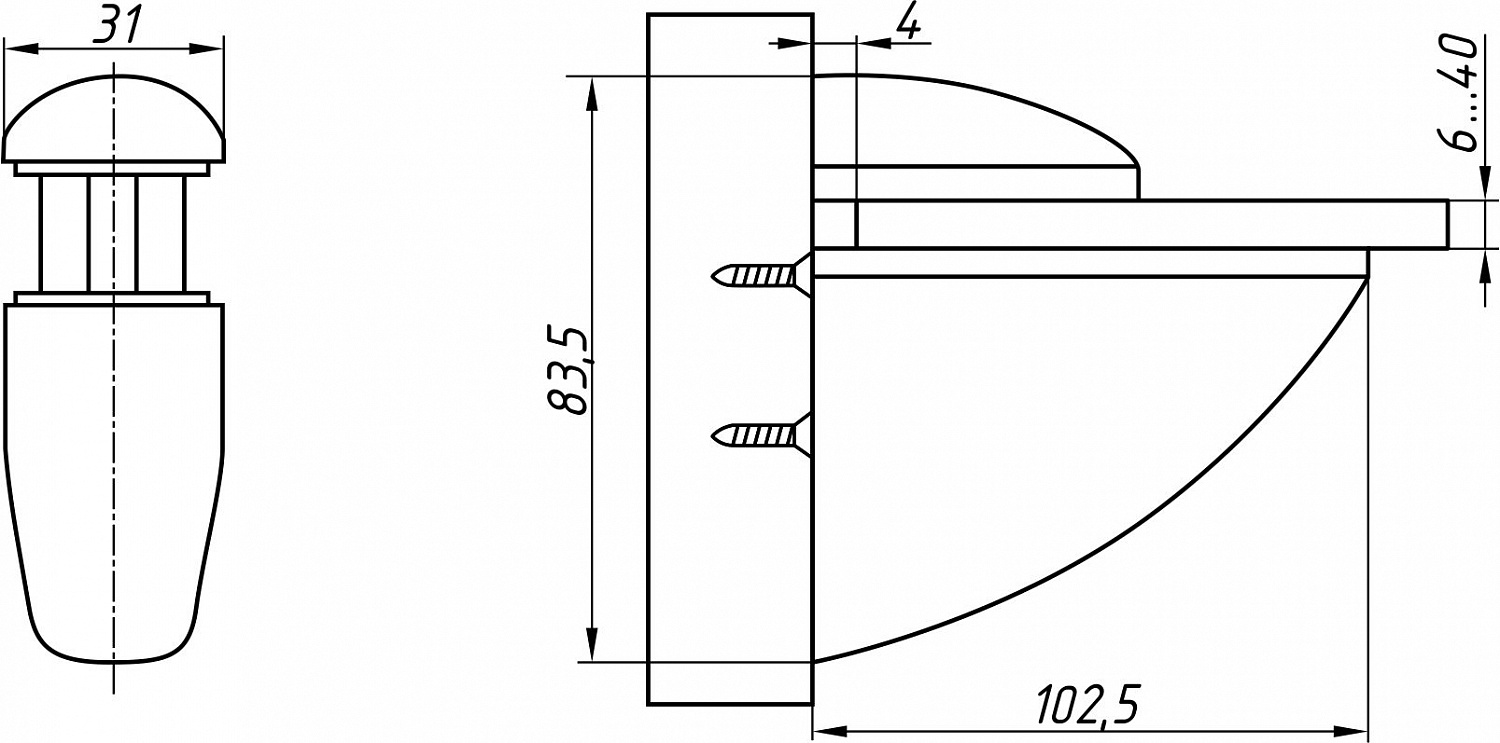 A-SG-2069L крепеж 102.5мм PSS?>