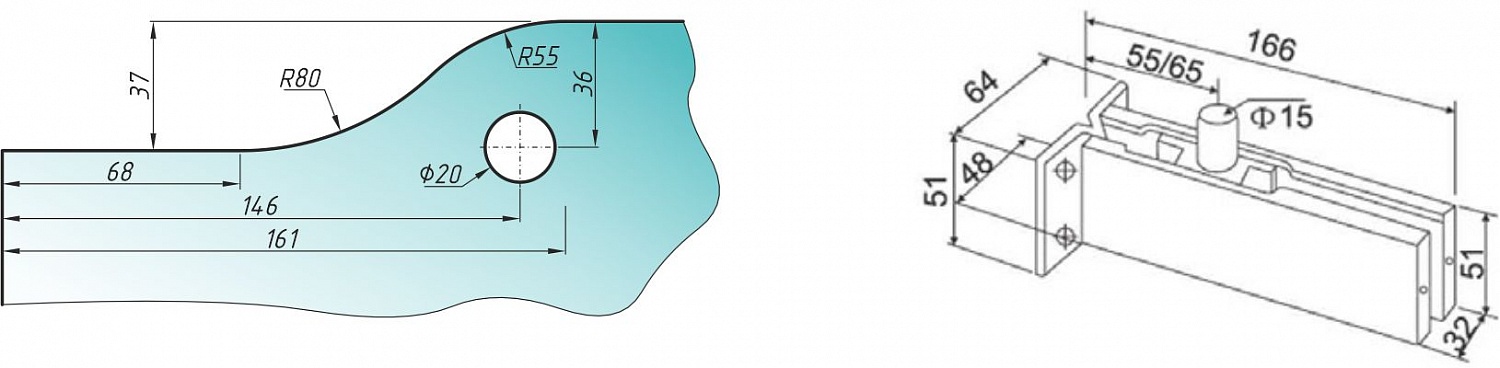 AX-130P фитинг верхний, пластина SSS?>