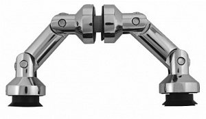A-D 1104 угловое соединение двойное (82мм) зенковка SSS